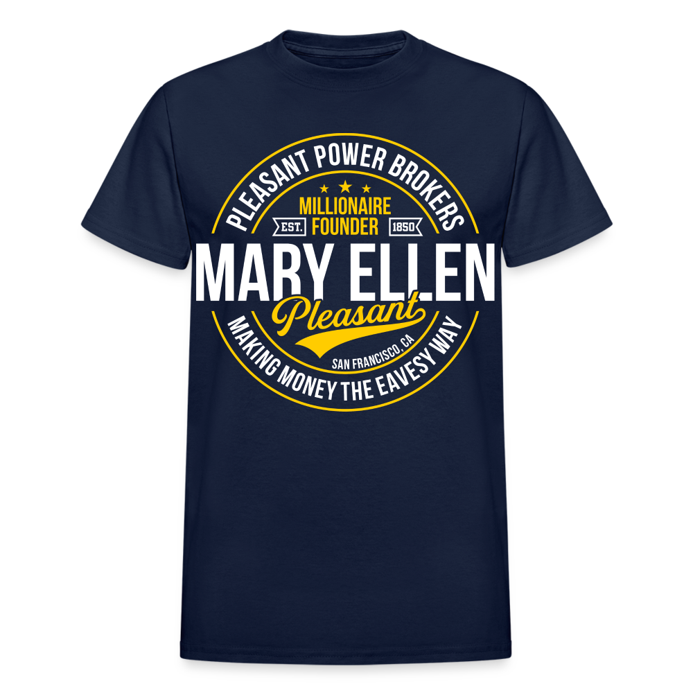 Mary Ellen Pleasant - Real Estate Mogul - Gildan Ultra Cotton Adult T-Shirt - navy