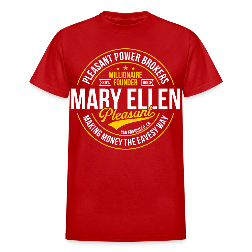 Mary Ellen Pleasant - Real Estate Mogul - Gildan Ultra Cotton Adult T-Shirt - red