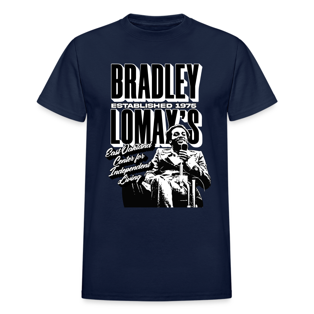 Bradley Lomax 1975 - Gildan Ultra Cotton Adult T-Shirt - navy