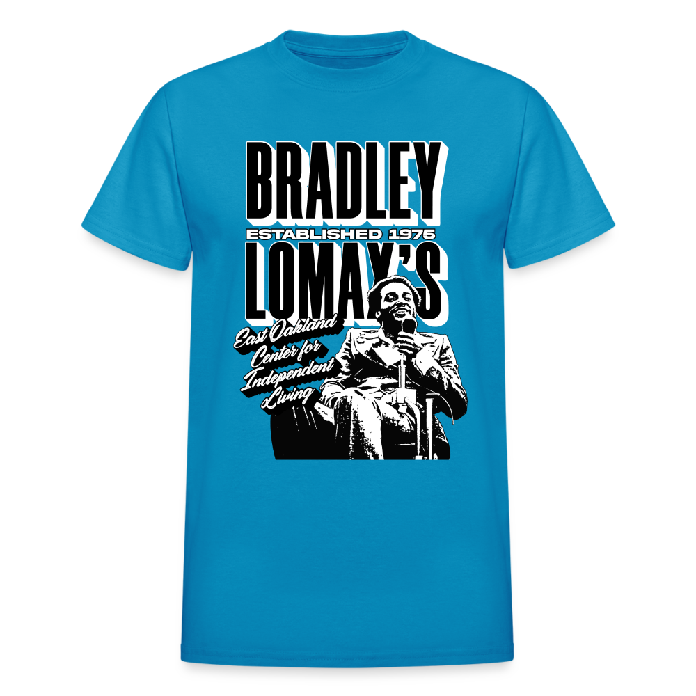 Bradley Lomax 1975 - Gildan Ultra Cotton Adult T-Shirt - turquoise