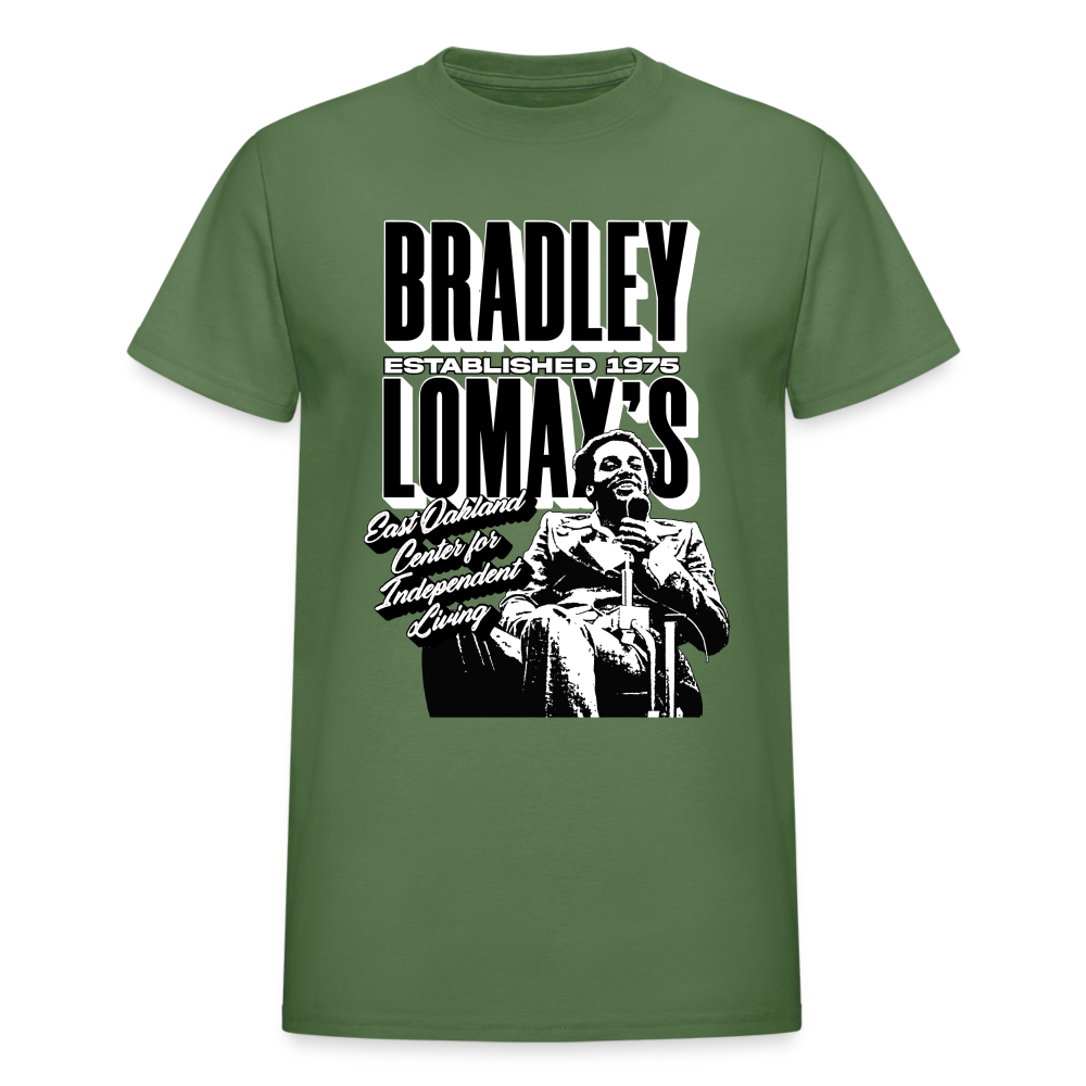 Bradley Lomax 1975 - Gildan Ultra Cotton Adult T-Shirt - military green