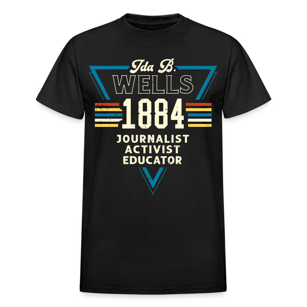 Ida B Wells 1884 - Gildan Ultra Cotton Adult T-Shirt - black